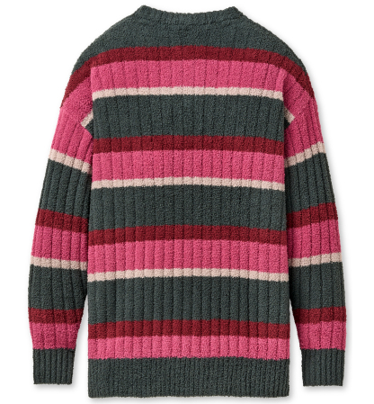 UGG Women's Riz Ribbed Long-Sleeve Knit Sleep Top - Green