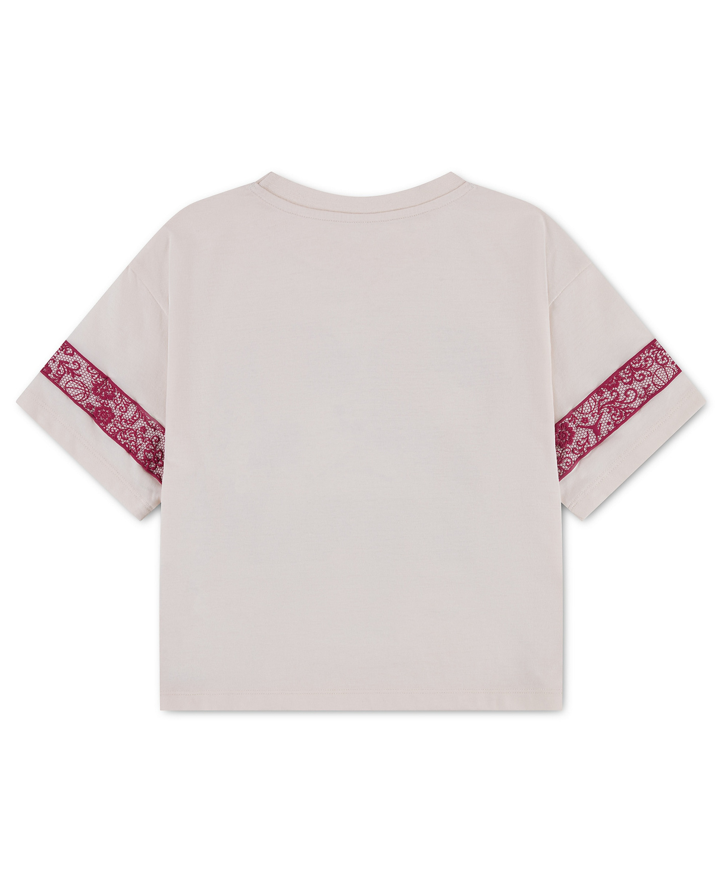 Jordan Girls' 7-16 Lace 23 Graphic Short-Sleeve T-Shirt - Chalk
