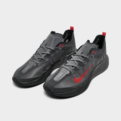 Men's Nithtke Ava X Casual Shoes - Part 1 - Smoke Grey/Challenge Red - Both shoes facing left