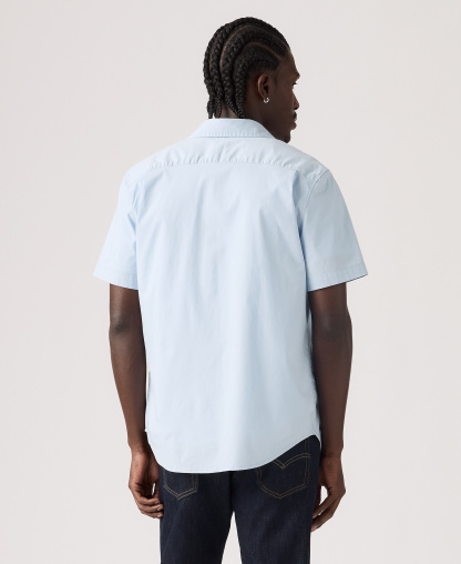 Levi's Men's Classic Pocket Short-Sleeve Shirt - Niagra Mist