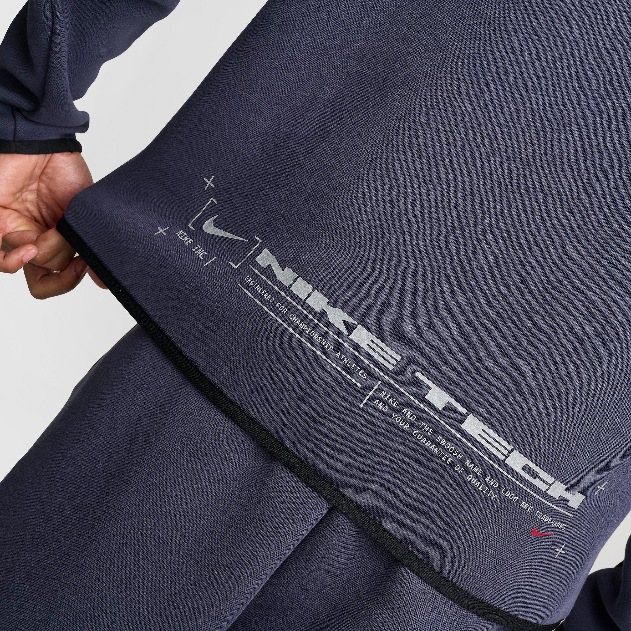 Men's Nithtke Tech Fleece Windrunner Graphic Full-Zip Hoodie - Gridiron/Black