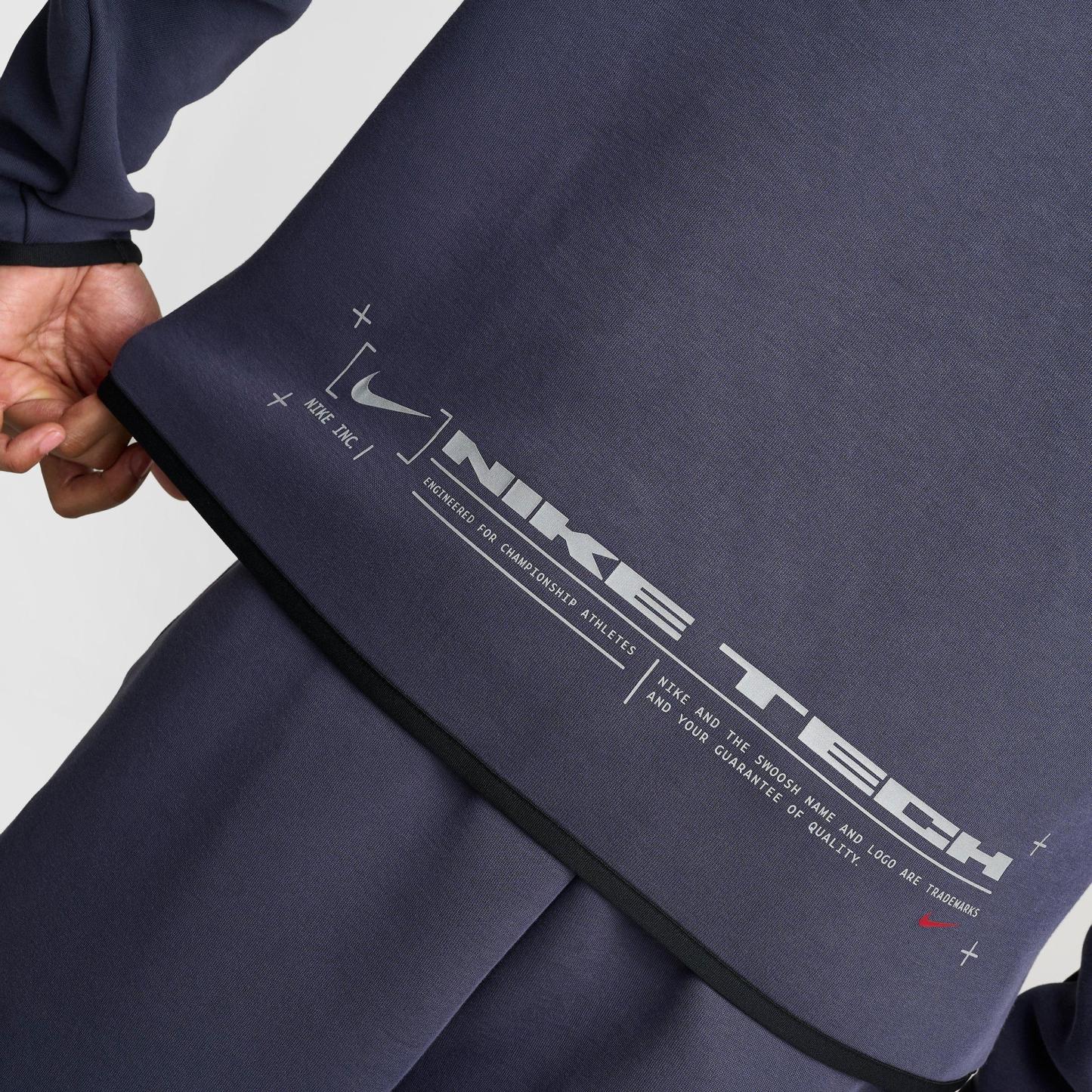 Men's Nithtke Tech Fleece Windrunner Graphic Full-Zip Hoodie - Gridiron/Black