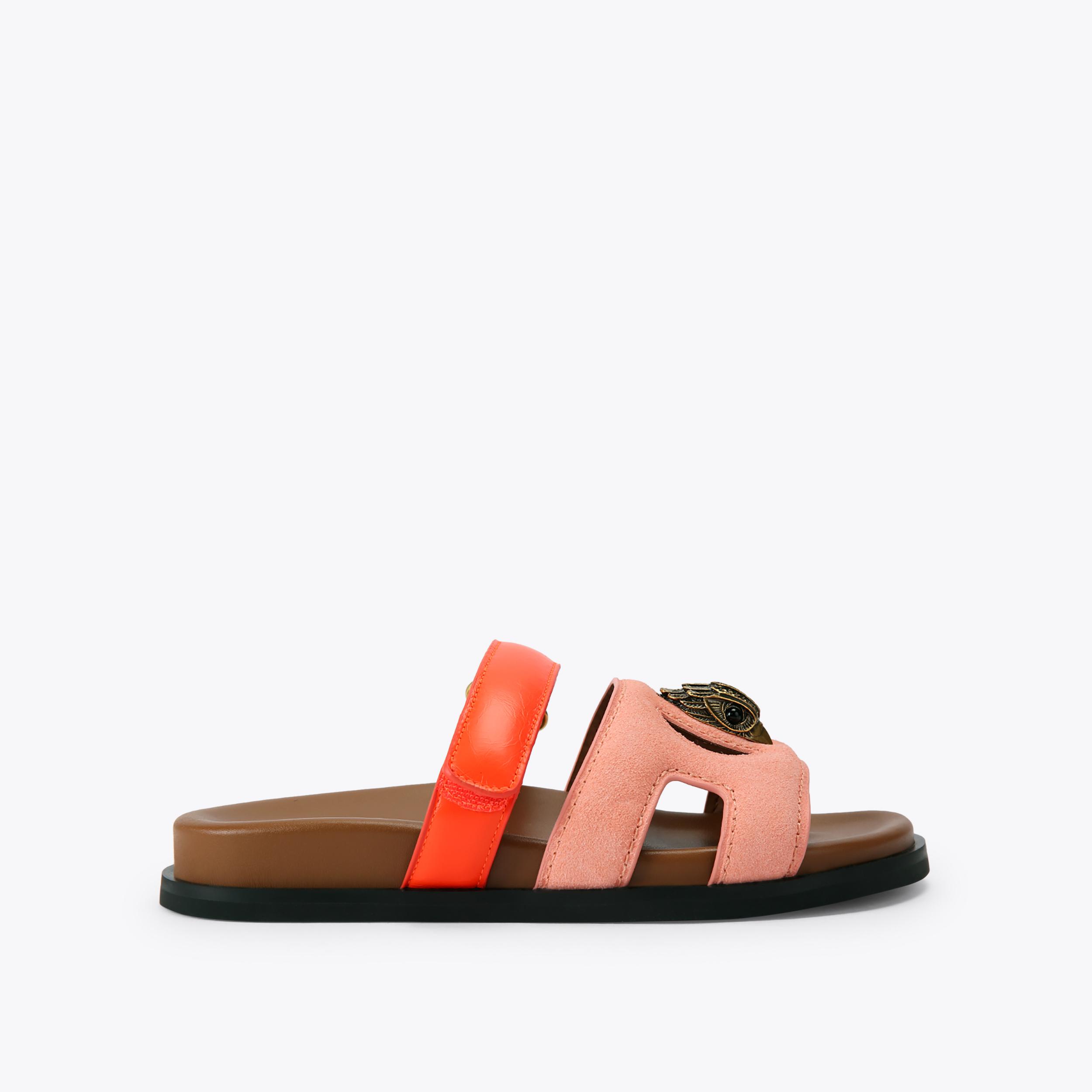 Kurt Geiger London Eagle Cut Out Sandal - Pink