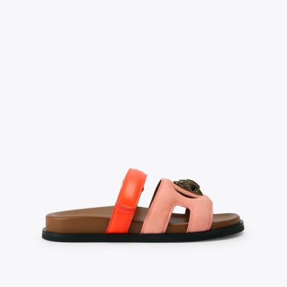 Kurt Geiger London Eagle Cut Out Sandal - Pink