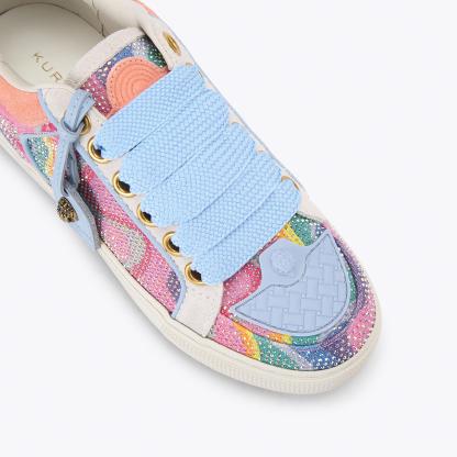 Kurt Geiger London Southbank Tag Sneaker - Multi Colored - view 5