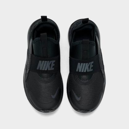 Little Kids' Nithtke Flex Runner 4 Running Shoes - Black/Anthracite/Black - Top view