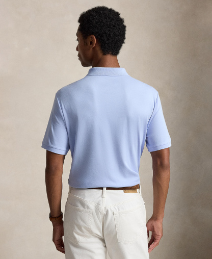 Polo Ralph Lauren Men's Classic-Fit Soft Cotton Polo Shirt - Pebble Blue