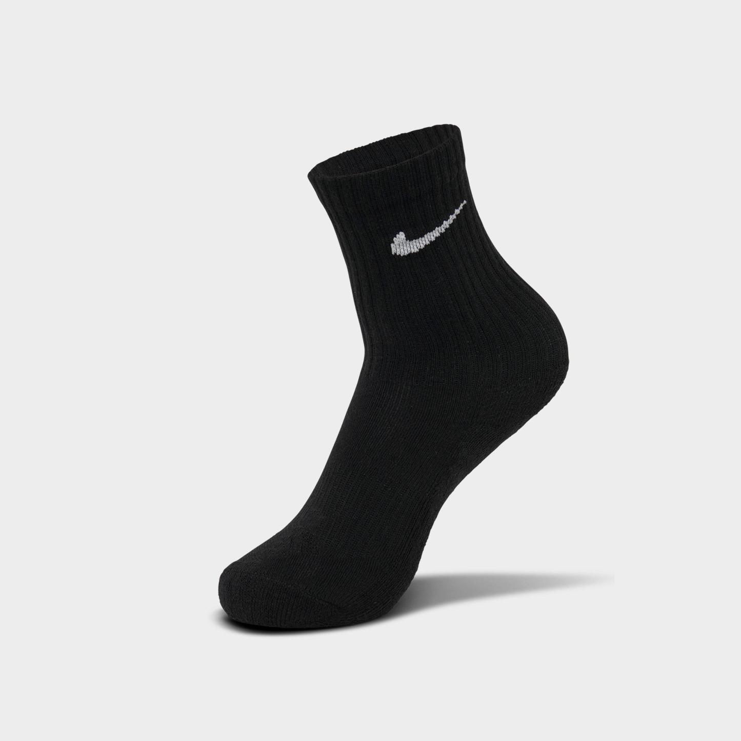 Little Kids' Nithtke Dri-Fit Crew Socks (6-Pack) - Black