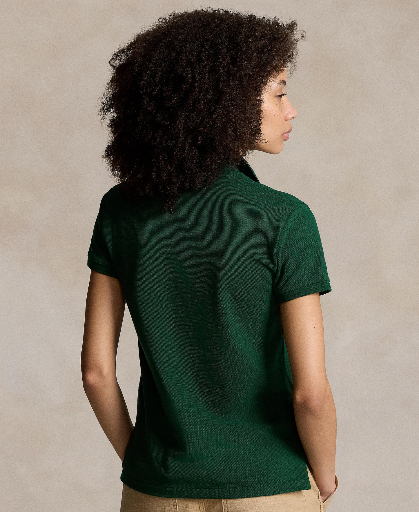 Polo Ralph Lauren Women's Classic-Fit Mesh Polo Shirt - College Green