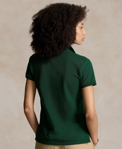 Polo Ralph Lauren Women's Classic-Fit Mesh Polo Shirt - College Green