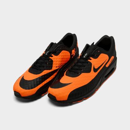 Men's Nike Air Max 90 SE Hypervenom Casual Shoes - Bright Citrus/Black/Total Orange