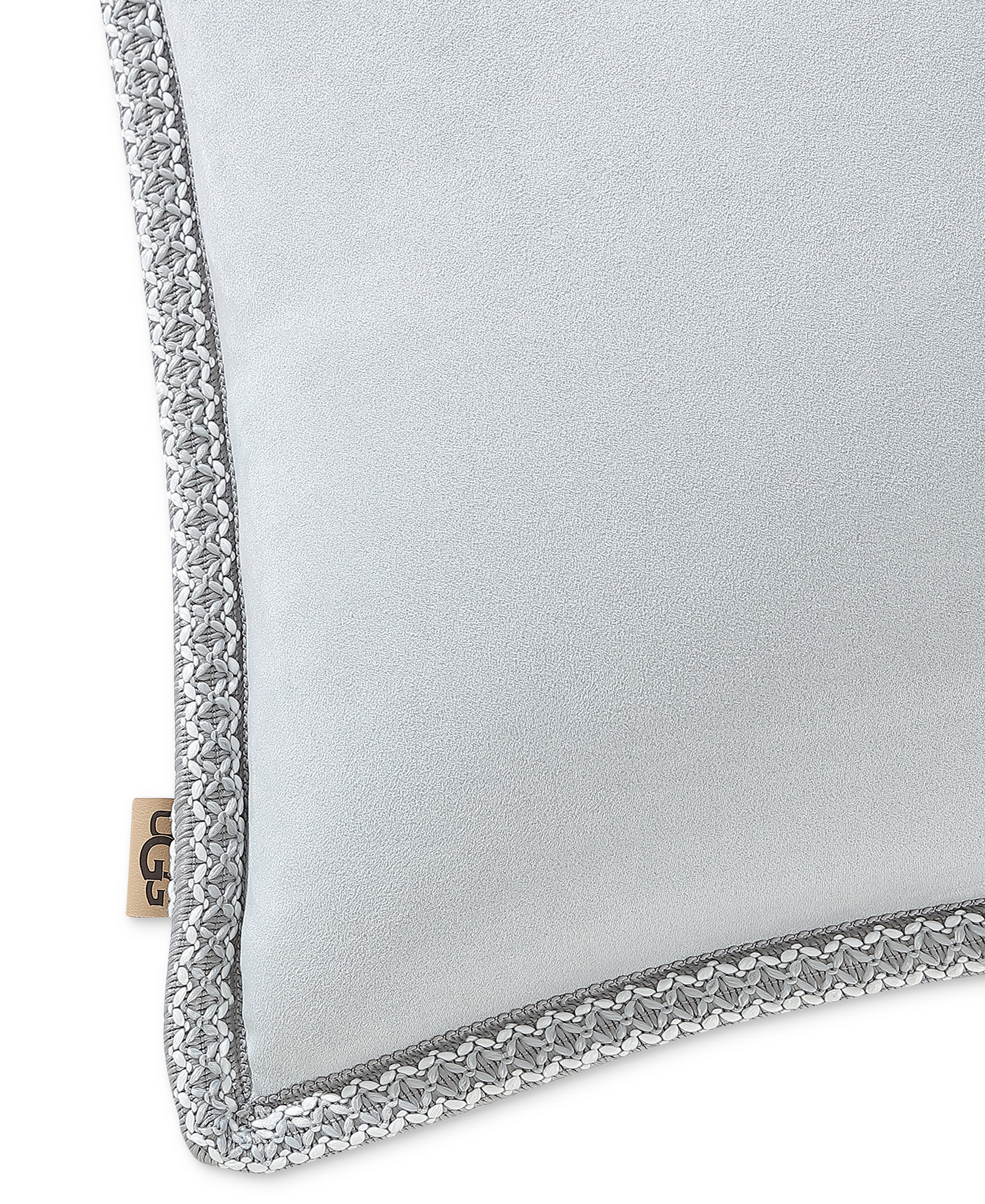 Kirkwood UGG Braid Decorative Pillow, 20" x 20" - Gray Violet