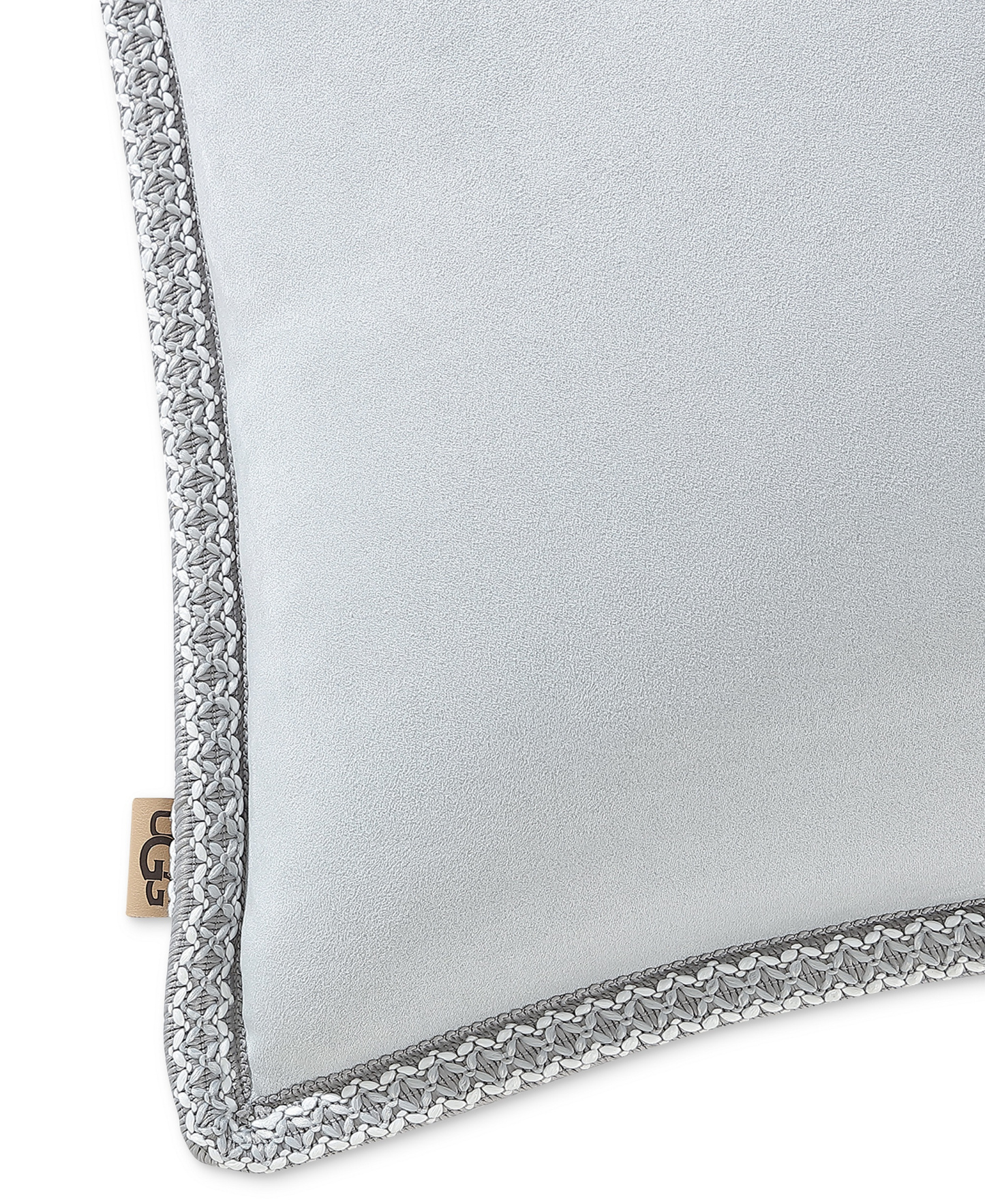 Kirkwood UGG Braid Decorative Pillow, 20" x 20" - Gray Violet