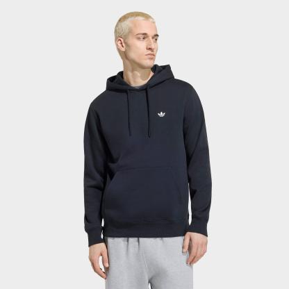Men's adidas Originals Trefoil Essentials Hoodie - Black