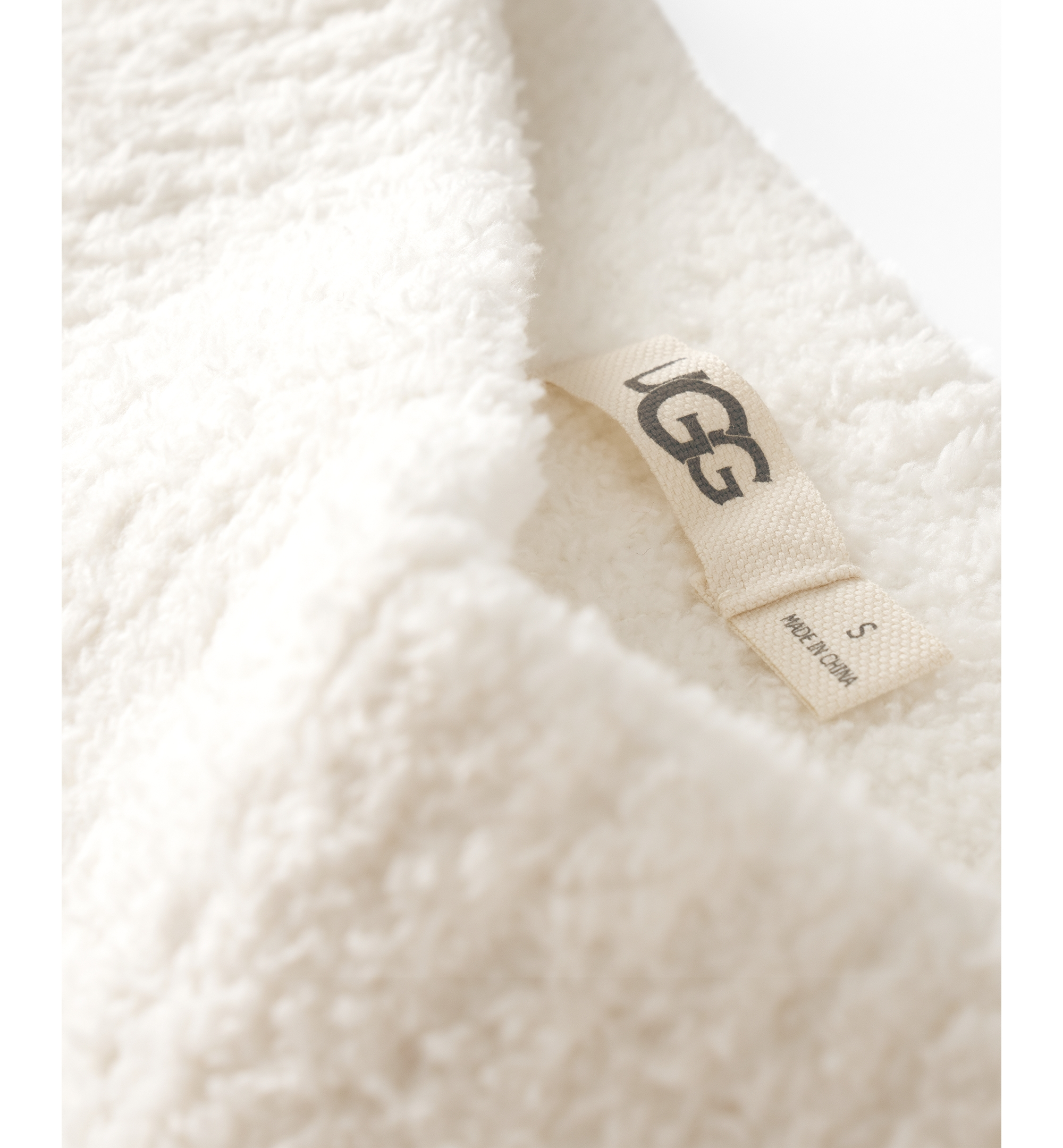 UGG Women's Riz Ribbed Long-Sleeve Knit Sleep Top - Cream
