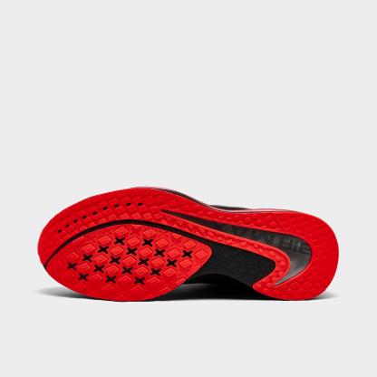Men's Nithtke Air Max Metro Casual Shoes - Black/Metallic Dark Grey/Bright Crimson/Black - Bottom view