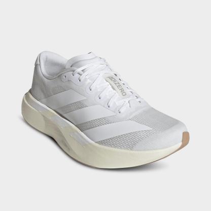 Women's adidas Adizero EVO SL Running Shoes - Cloud White/Cloud White/Warm Sandstone - view 2