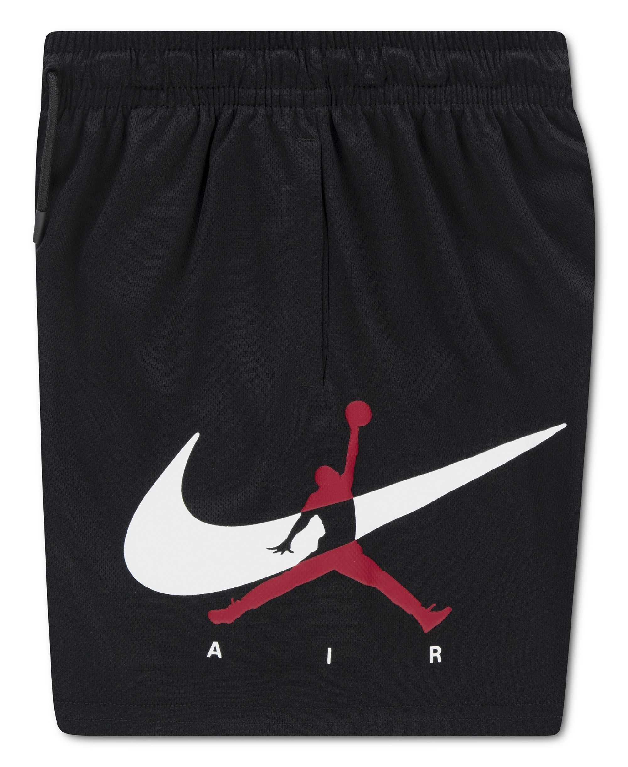 Jordan Boys' 8-20 Graphic Varsity-Style Mesh Shorts - Black