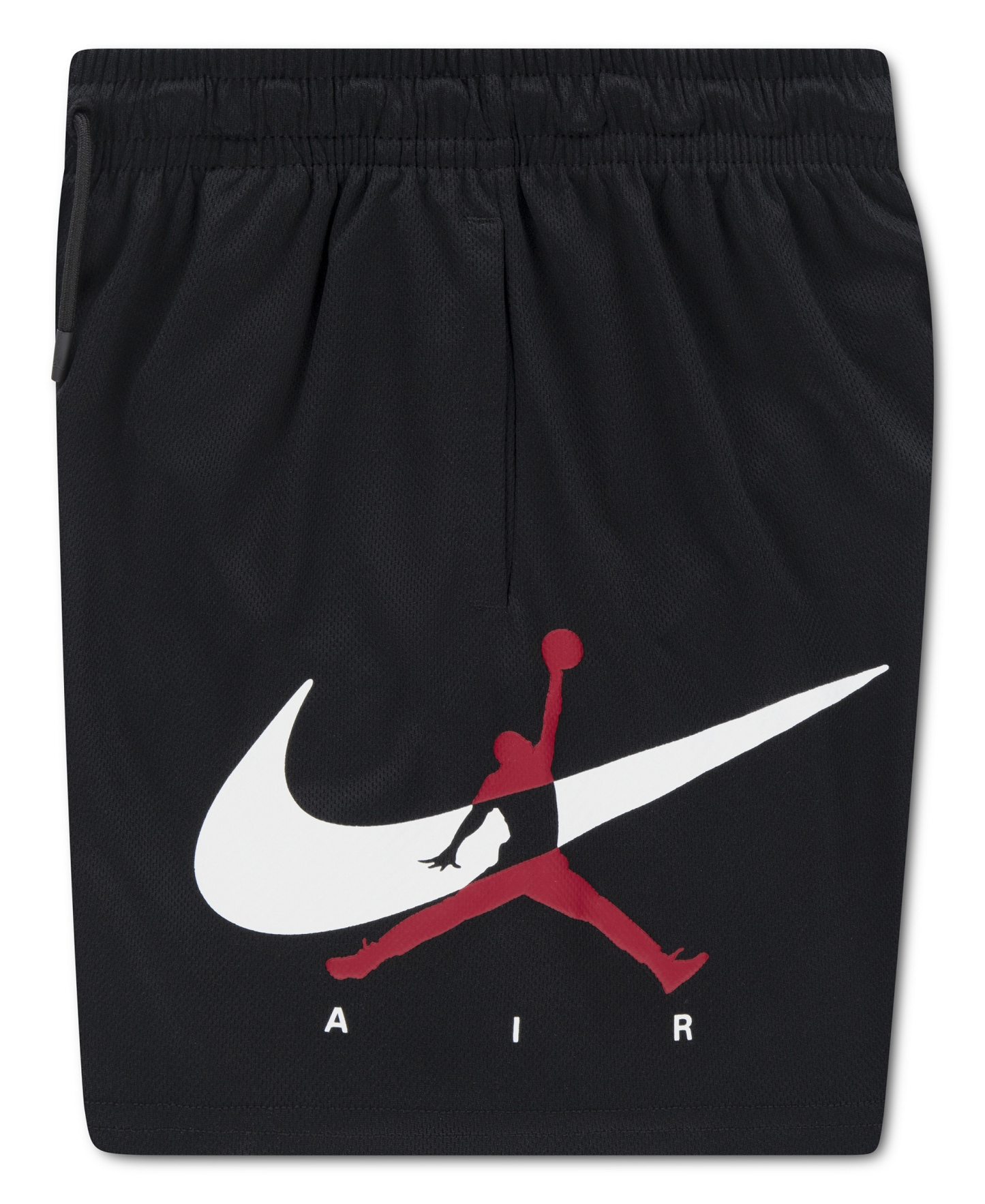 Jordan Boys' 8-20 Graphic Varsity-Style Mesh Shorts - Black