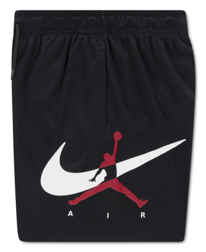 Jordan Boys' 8-20 Graphic Varsity-Style Mesh Shorts - Black
