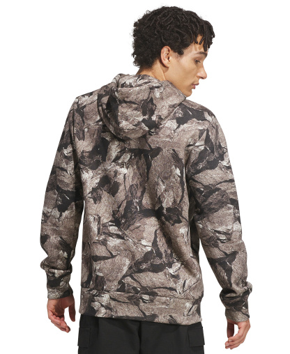 adidas Men's Rock Camo Graphic Pullover Hoodie - Silver Pebble