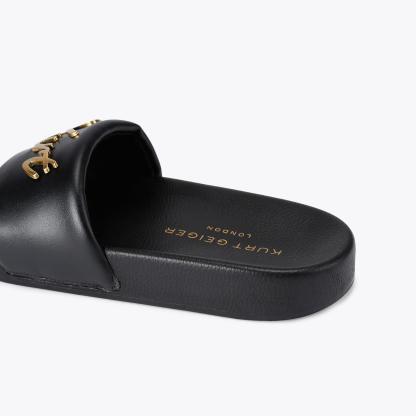 Kurt Geiger London Meena Kurt Slide - Black - view 4