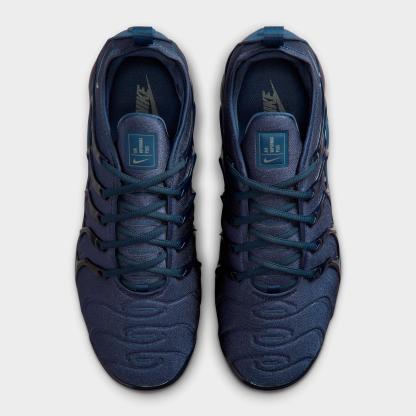 Men's Nithtke Air VaporMax Plus Running Shoes - Part 1 - Thunder Blue/Midnight Navy/Cool Grey - Top view