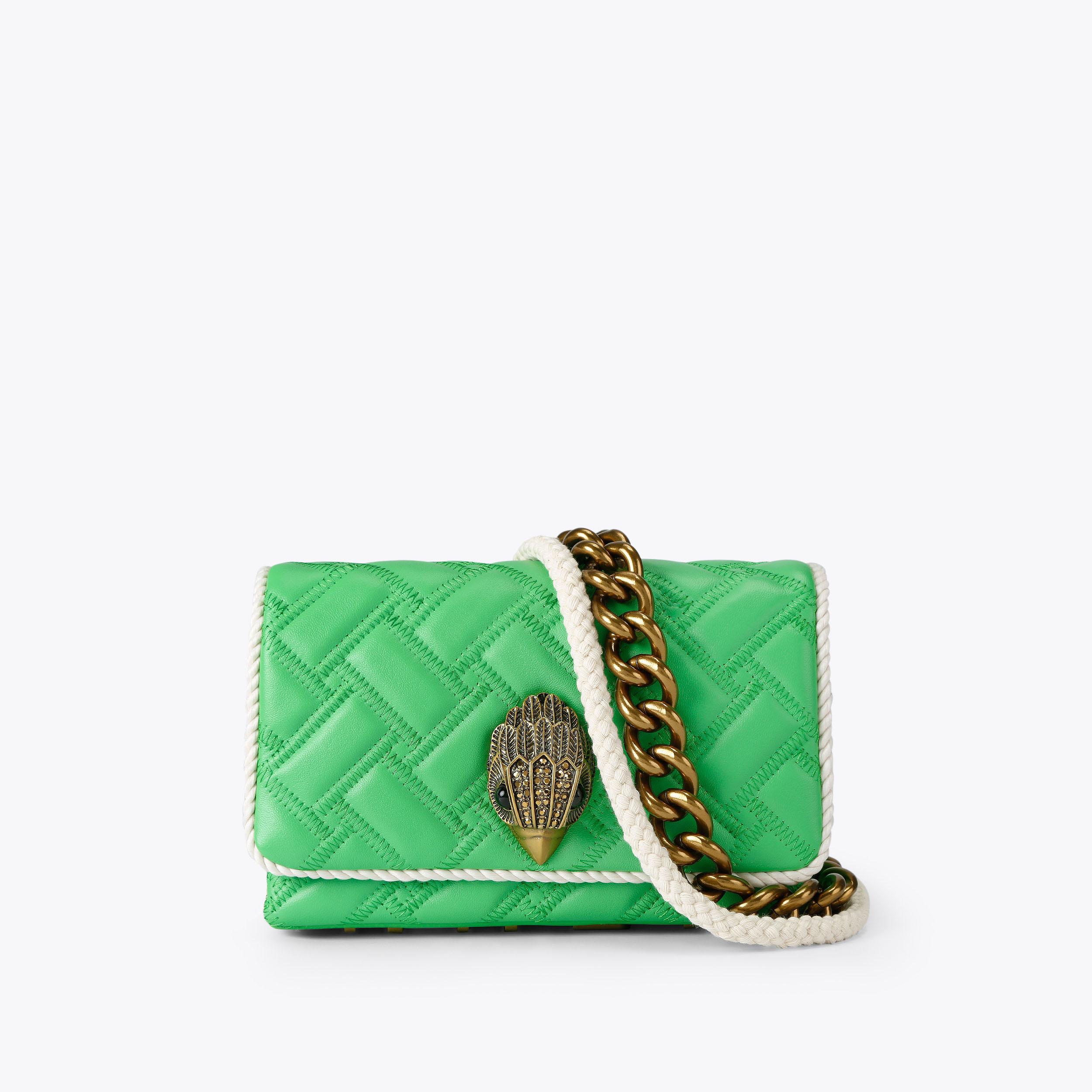 Kurt Geiger London Kurt's Cabana Mini Kensington Bag - Green