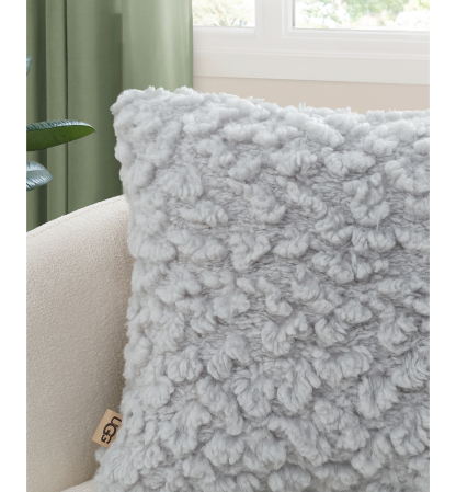 UGG® Shira Textured Decorative Pillow, 20" x 20" - Stone