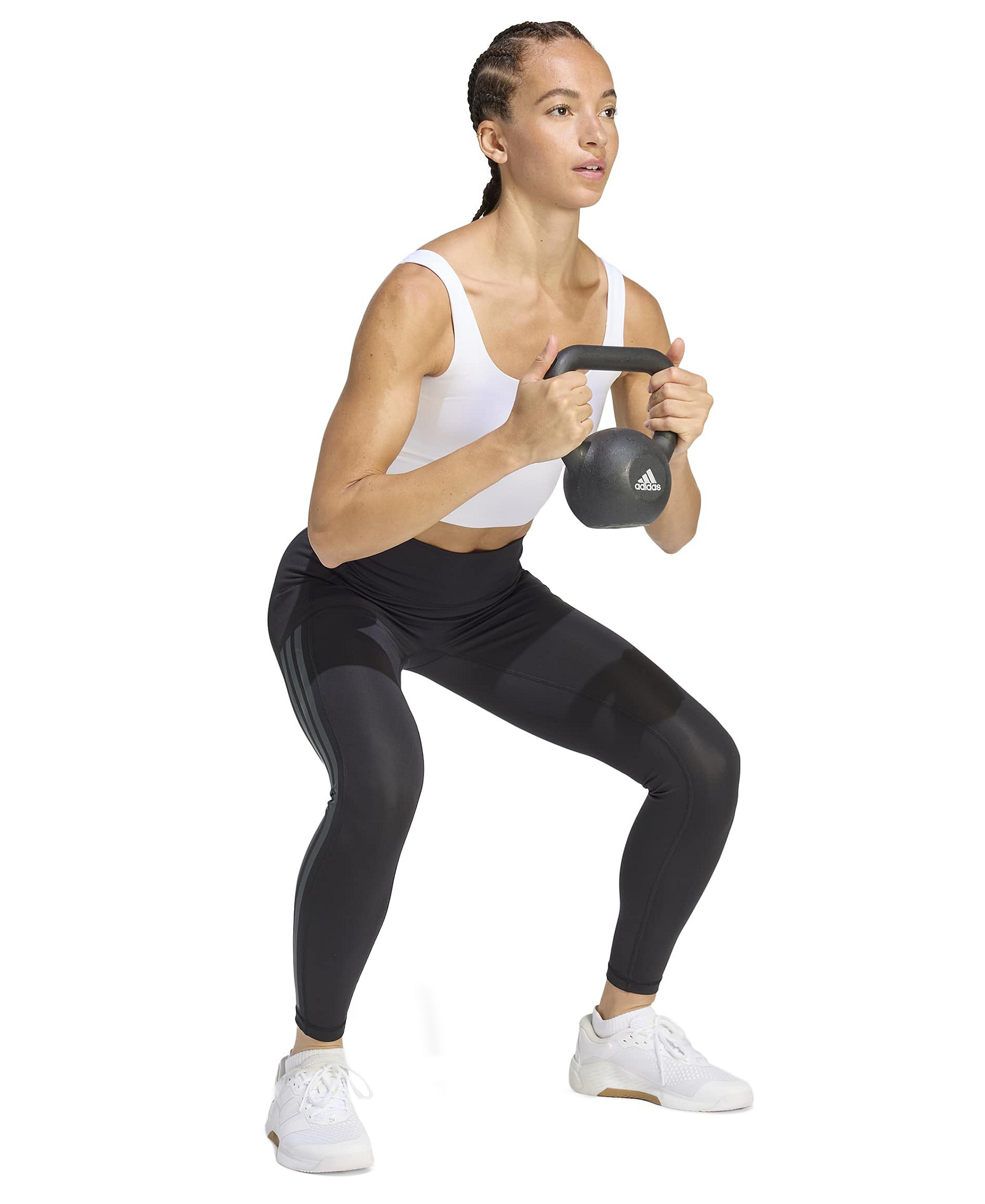 adidas Women's Optime High-Rise Training Leggings - Black