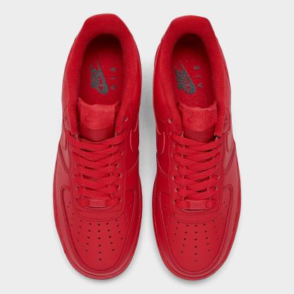 Men's Nithtke Air Force 1 '07 LV8 Casual Shoes - Part 2 - University Red/University Red - Top view