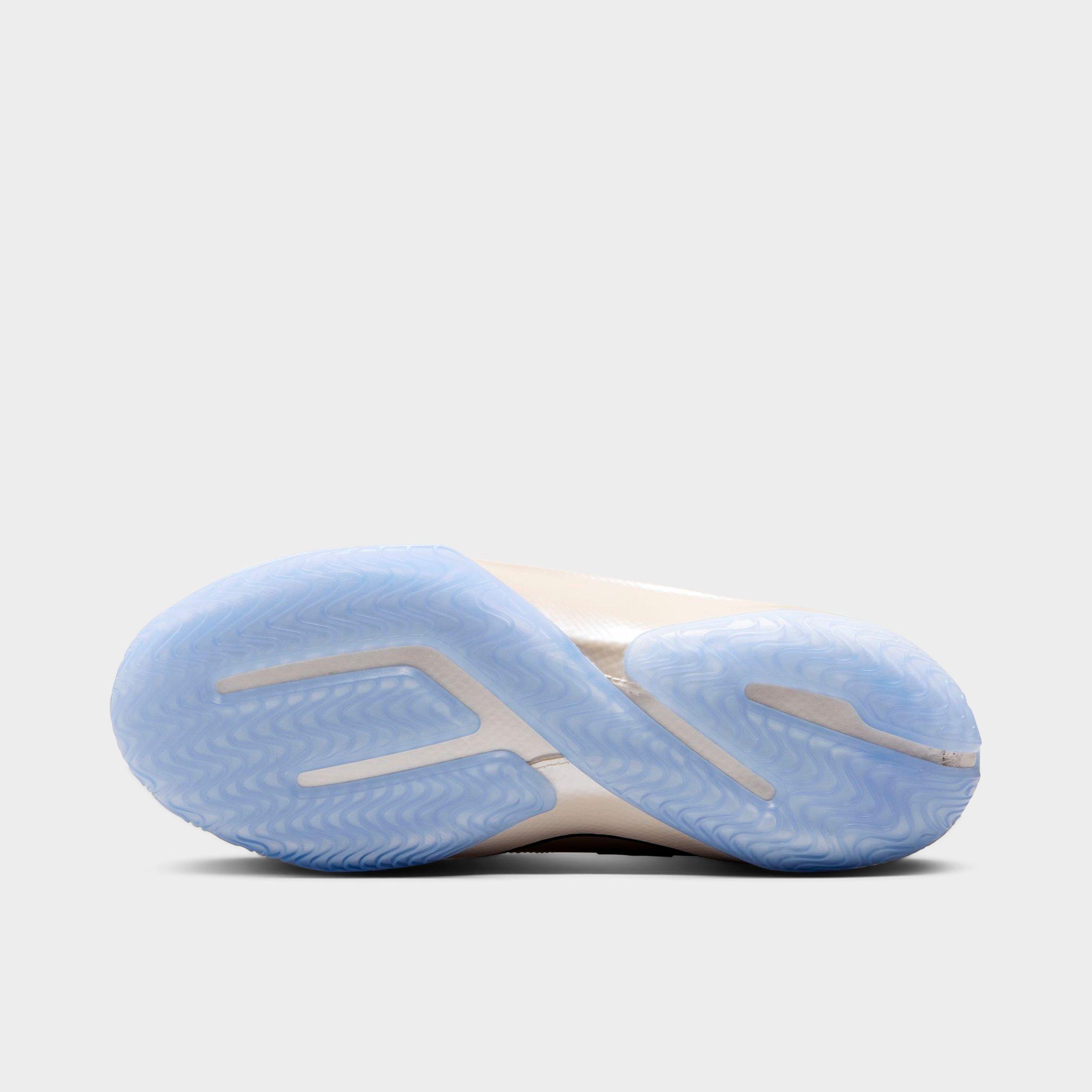 Men's Nithtke LeBron 23 Basketball Shoes - Pale Ivory/Metallic Gold/University Red - Bottom view