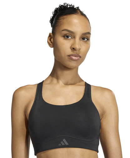 adidas Women's Optime Workout High Support Bra - Black