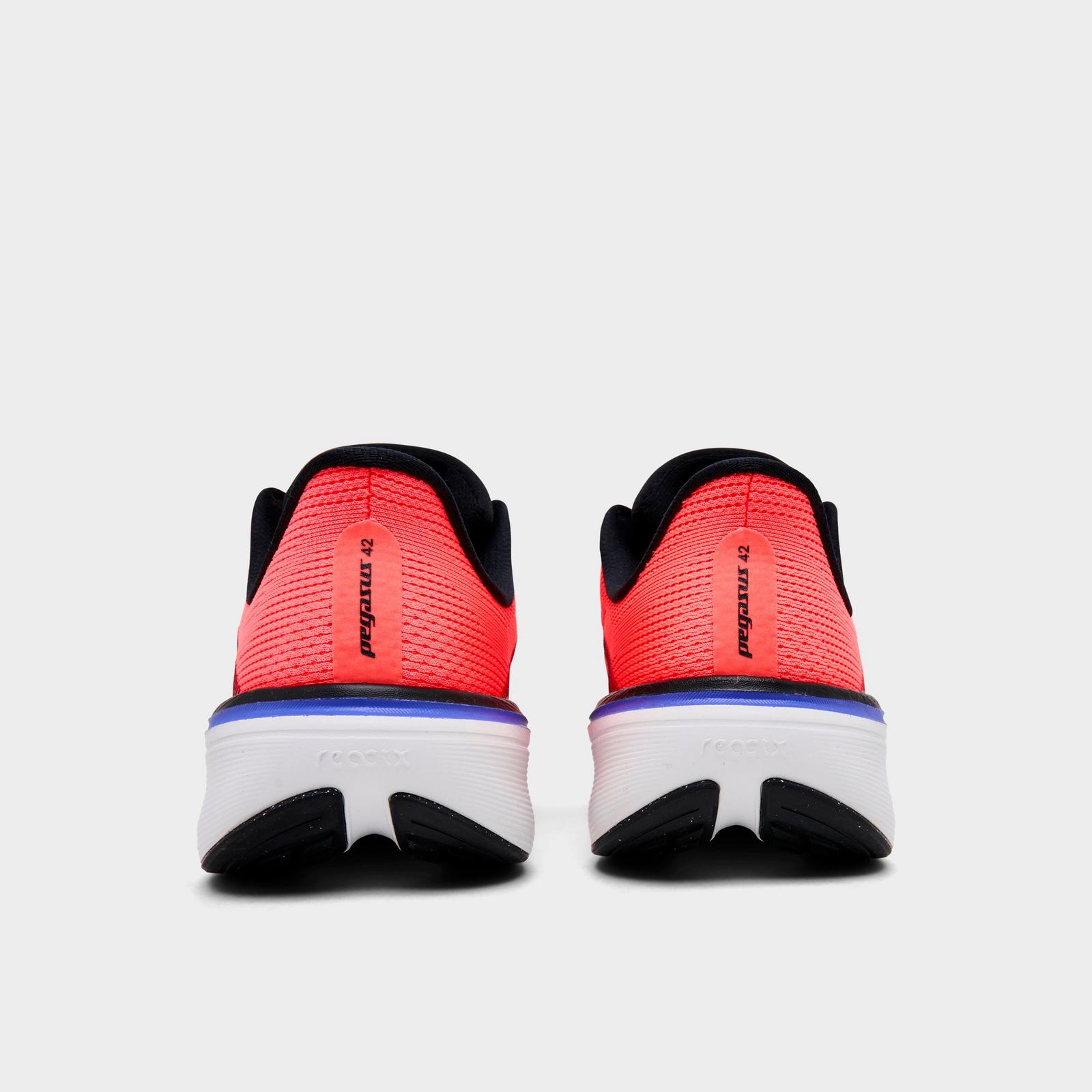 Big Kids' Nike Pegasus 42 Running Shoes - Lava Glow/Flash Crimson/Sapphire/Black