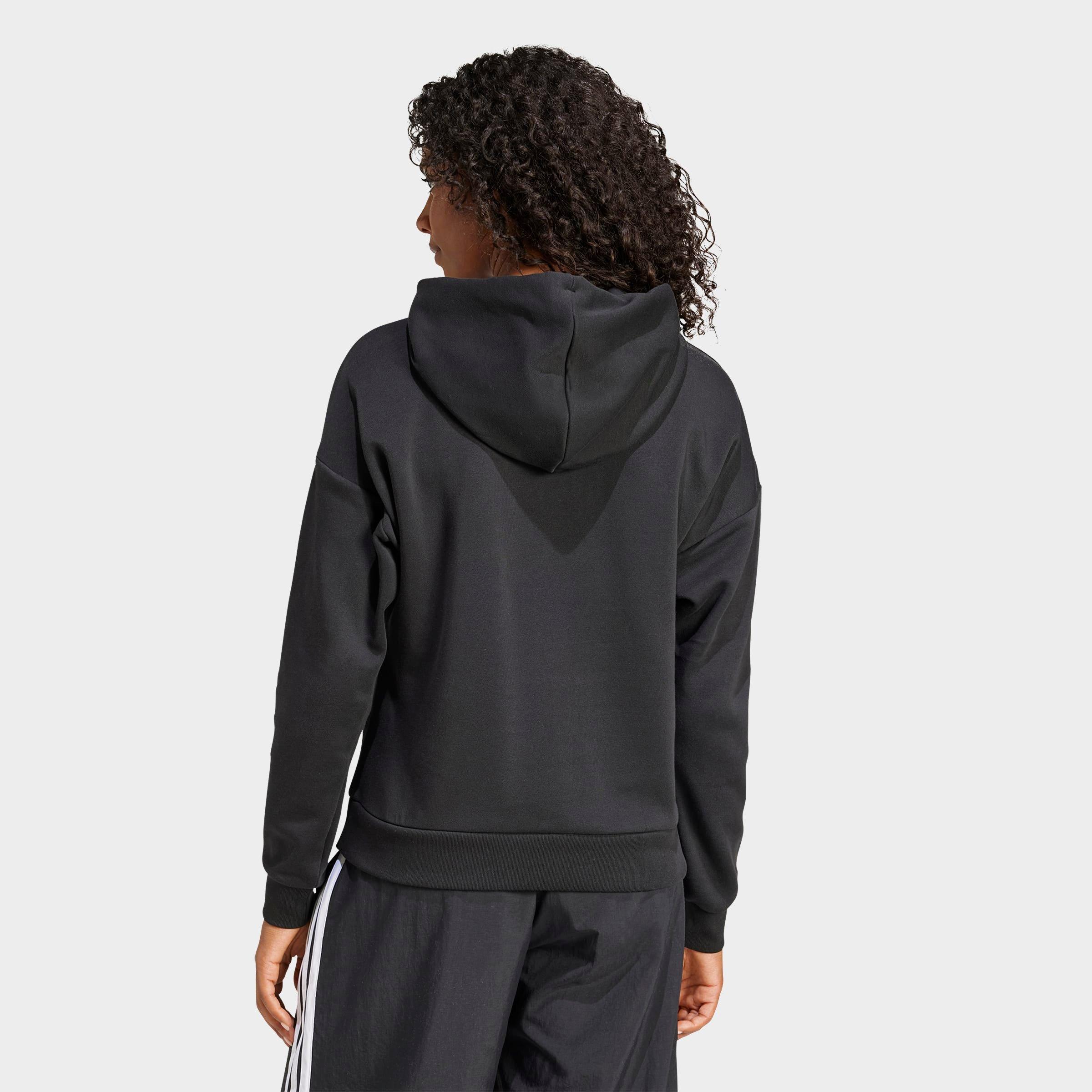Women's adidas Sportswear Essentials Small Logo Feel Cozy Hoodie - Black/White