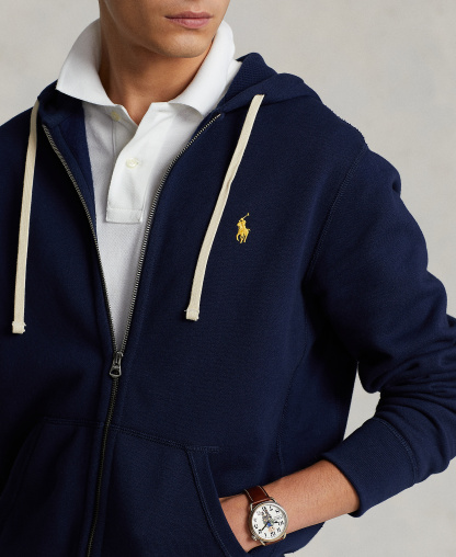 Polo Ralph Lauren Men's Signature Fleece Hoodie - Cruise Navy