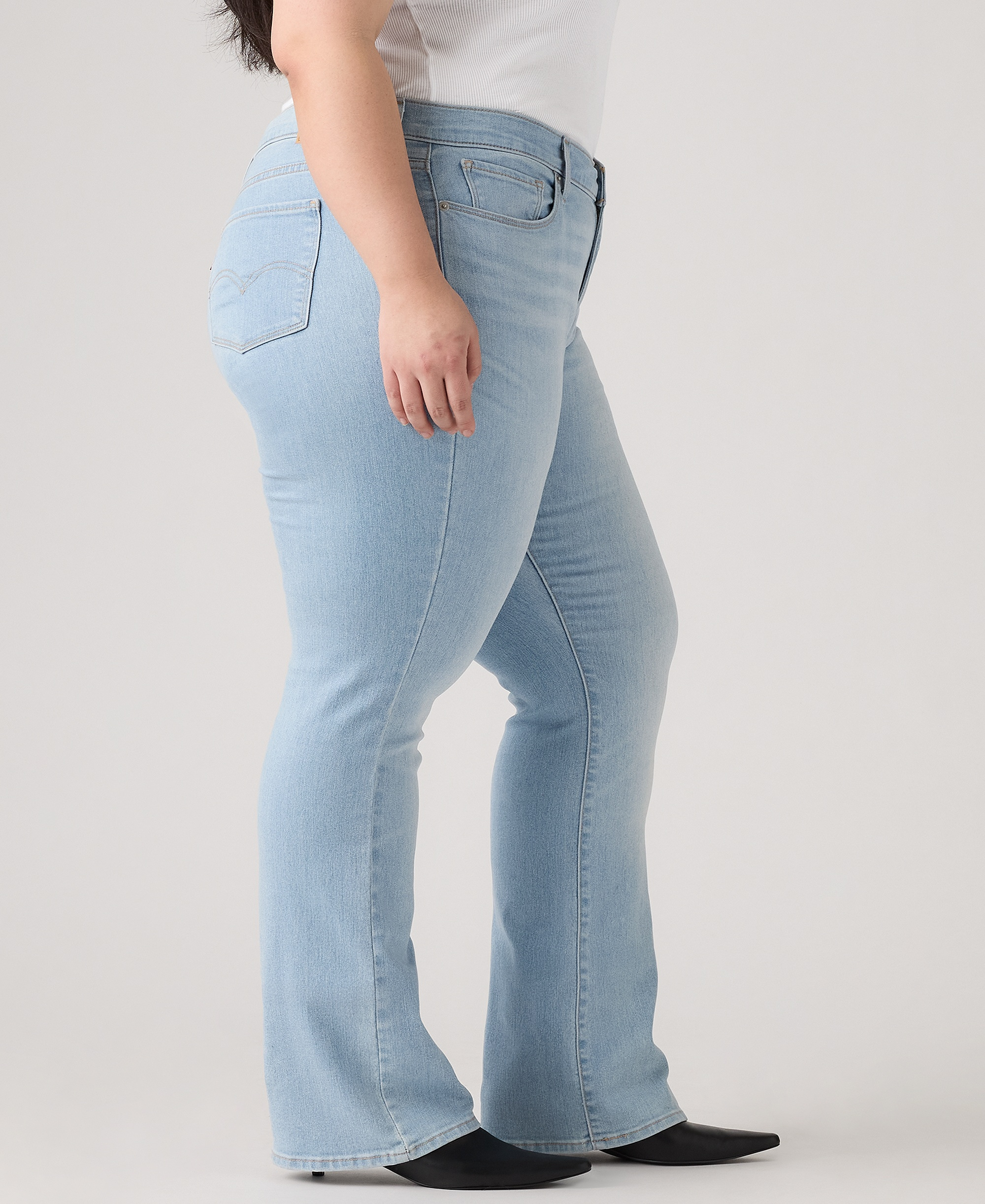 Levi's Trendy Plus Size 415 Classic Bootcut Jeans - Eternal Indigo Light Plus