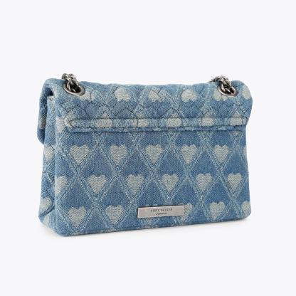 Kurt Geiger London Mini Kensington Soft Bag - Blue - view 4