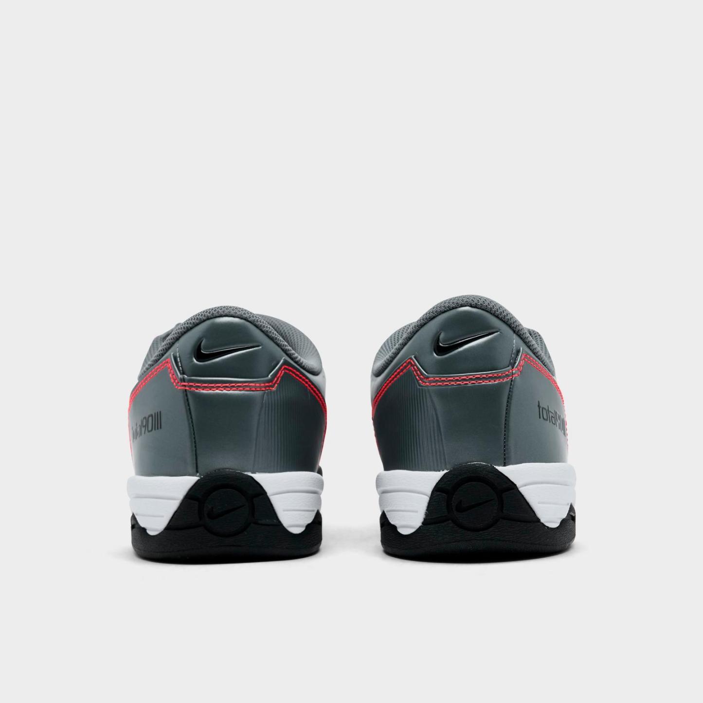 Men's Nike Total 90 Casual Shoes - Smoke Grey/Black/Bright Crimson/White