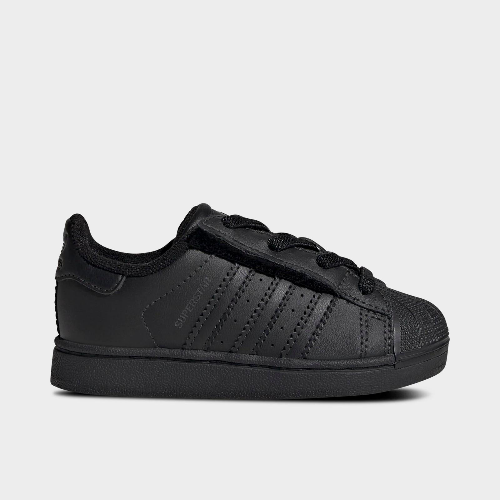 Kids' Toddler adidas Originals Superstar Casual Shoes - Black/Black/Black - view 1