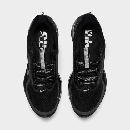 Women's Nike Pegasus Premium Running Shoes - Black/Metallic Silver/Black