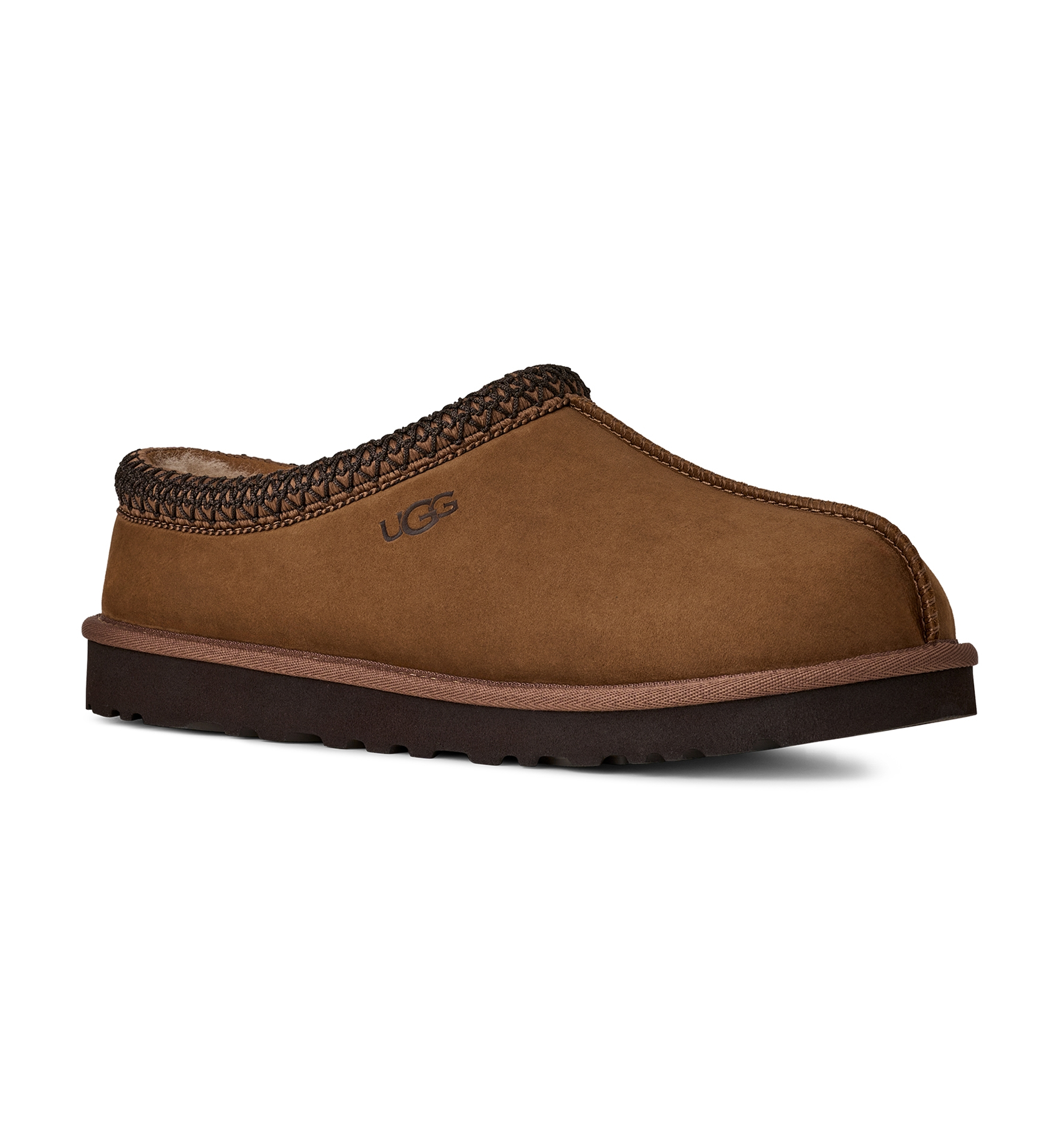UGG® Men's Tasman II Nubuck Clogs - Brown