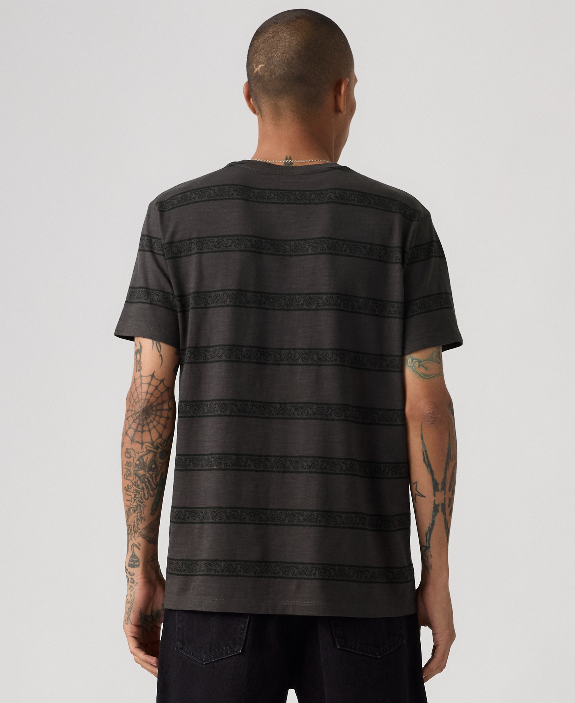 Levi's Men's Classic Pocket Crewneck Short-Sleeve T-Shirt - Phantom Stripe