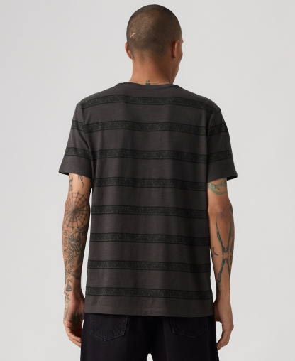 Levi's Men's Classic Pocket Crewneck Short-Sleeve T-Shirt - Phantom Stripe