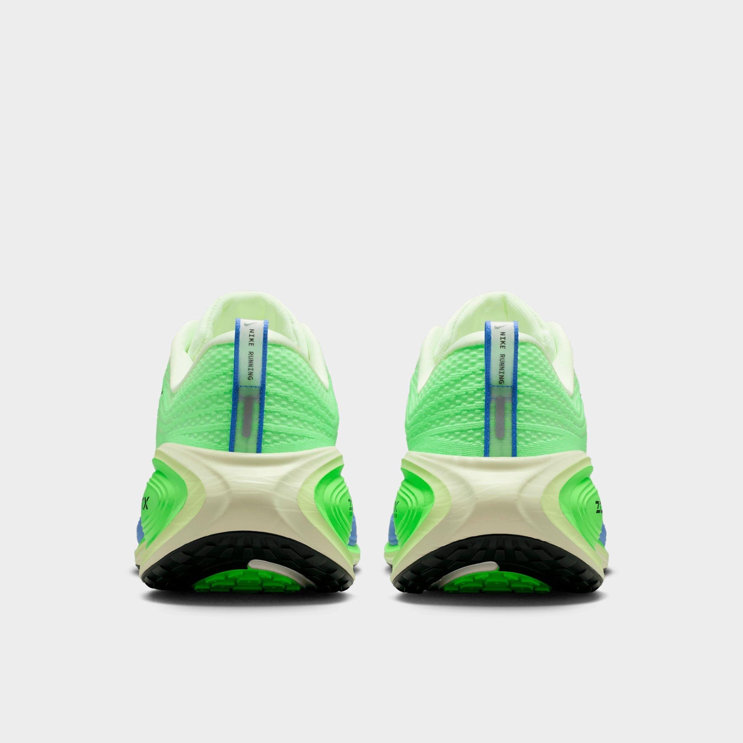 Men's Nithtke Vomero Plus Running Shoes - Part 2 - Volt Tint/Lime Blast/Sapphire/Black Spruce - Back view