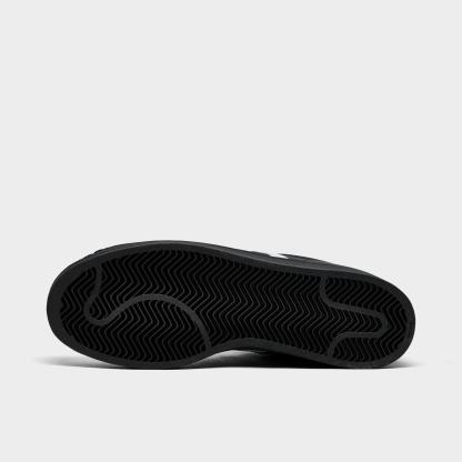 Men's adidas Originals Superstar II Casual Shoes - Part 2 - Black/White/Black - Bottom view