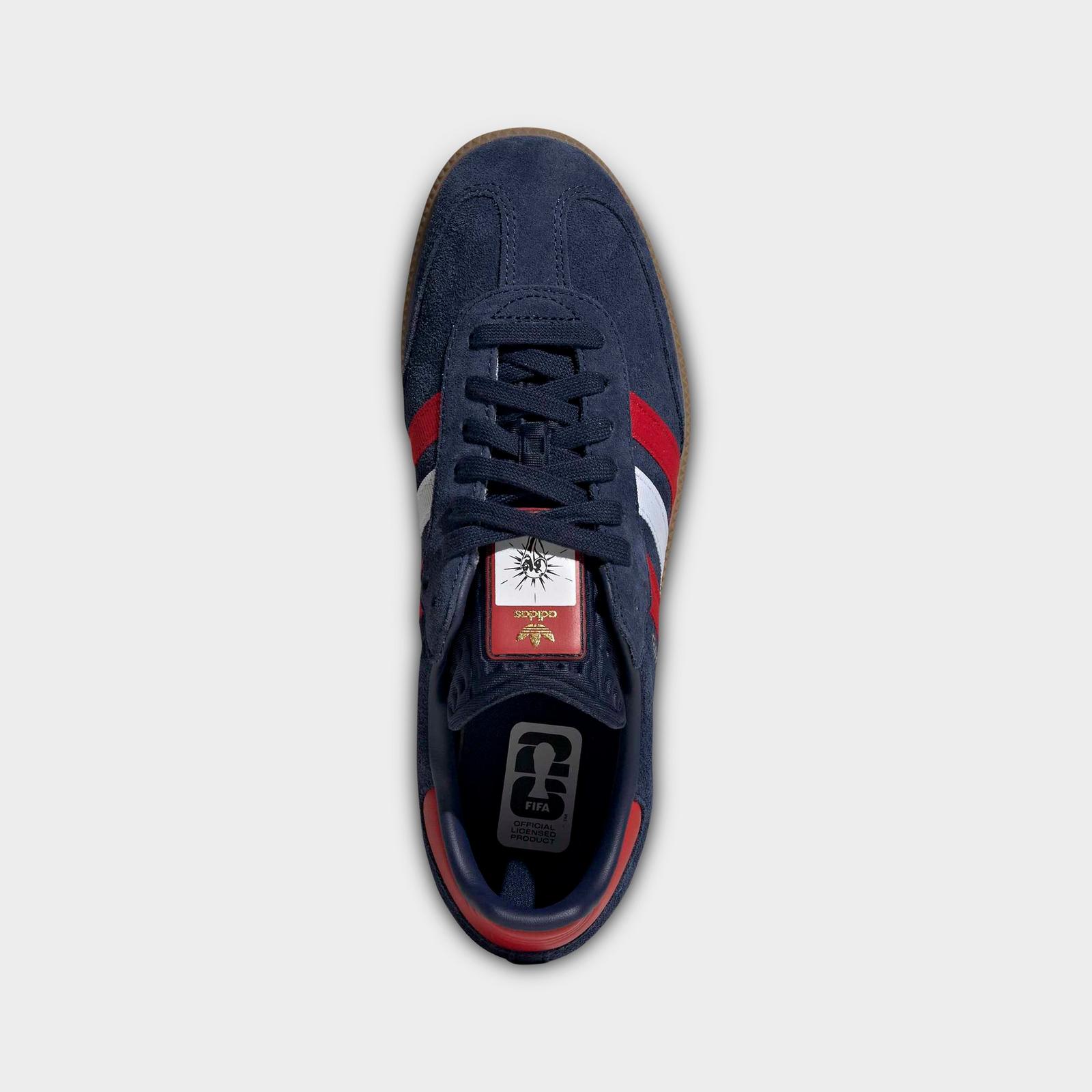 Men's adidas Originals Samba OG FIFA World Cup 2026 Casual Shoes - Night Indigo/Better Scarlet/Cloud White - view 5