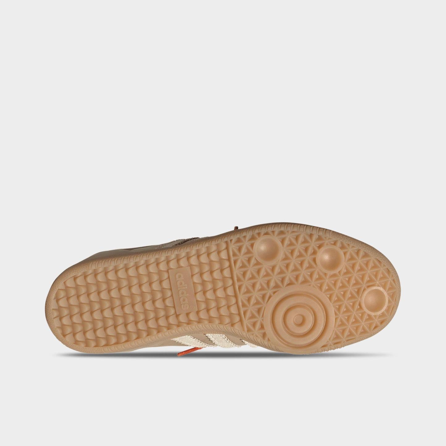 Women's adidas Originals Samba OG Casual Shoes - Part 3 - Magic Beige/Cream White/Cardboard - Bottom view