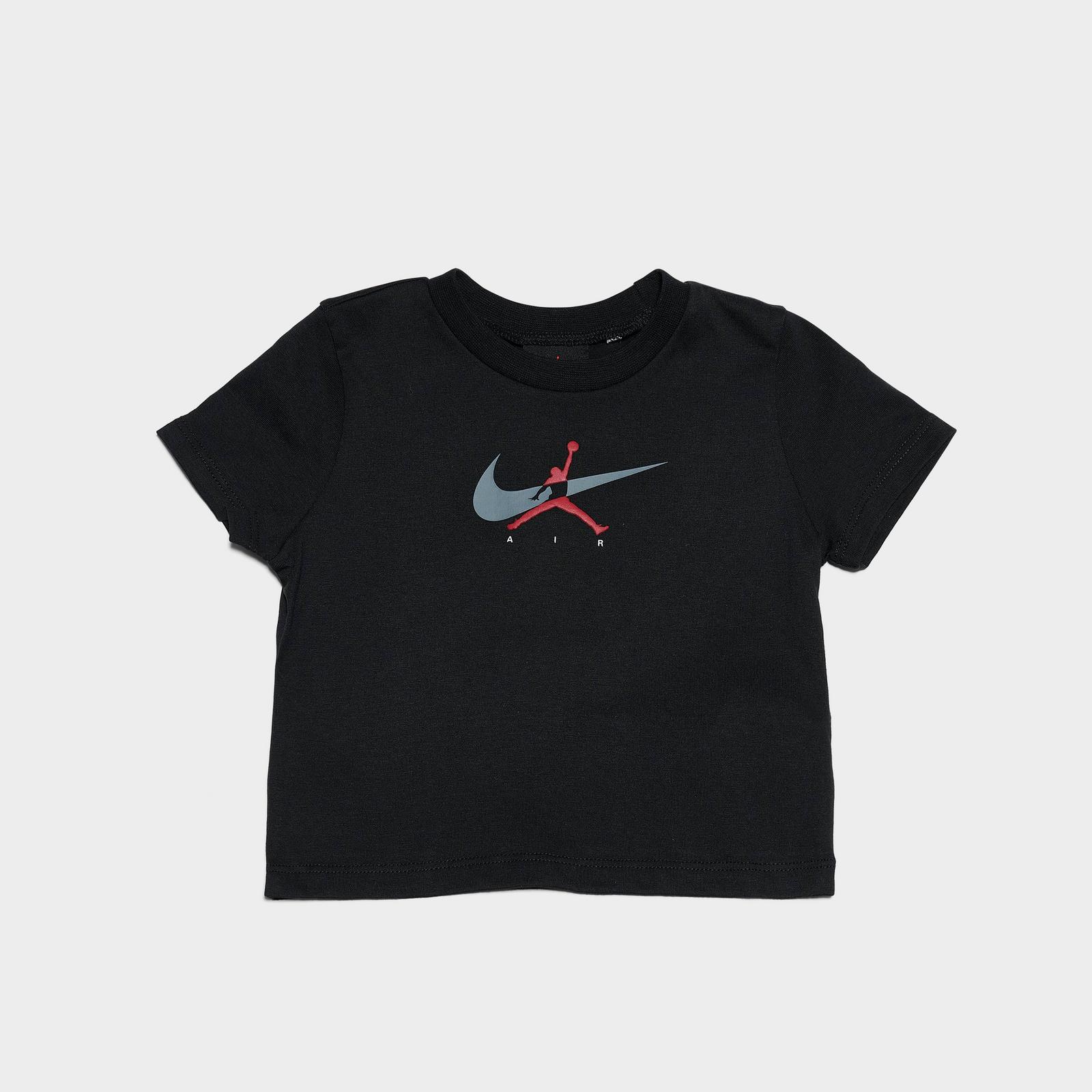 Infant Jordan Jumpman T-Shirt and Shorts Set - Black - view 3