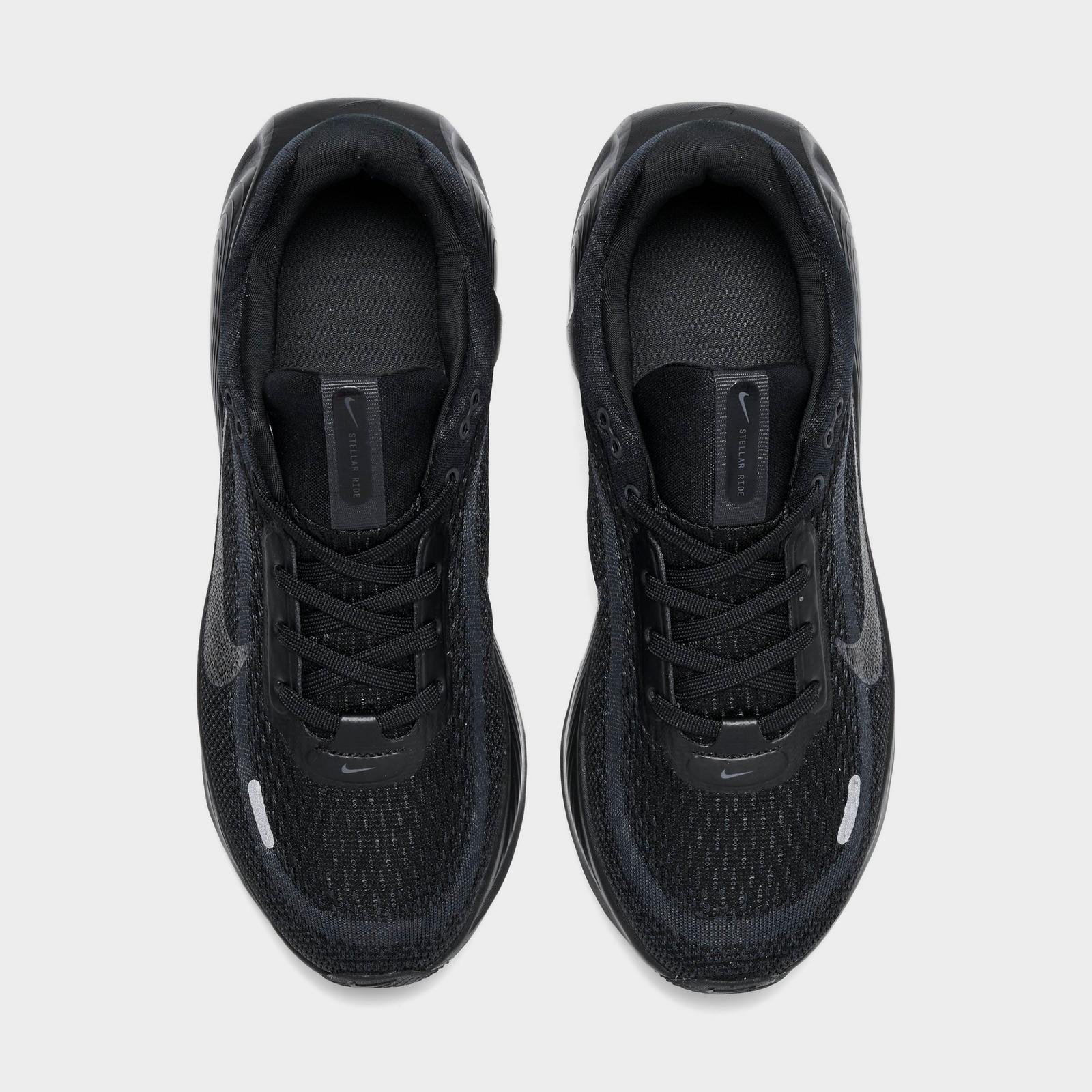Big Kids' Nike Stellar Ride Running Shoes - Black/Black/Anthracite